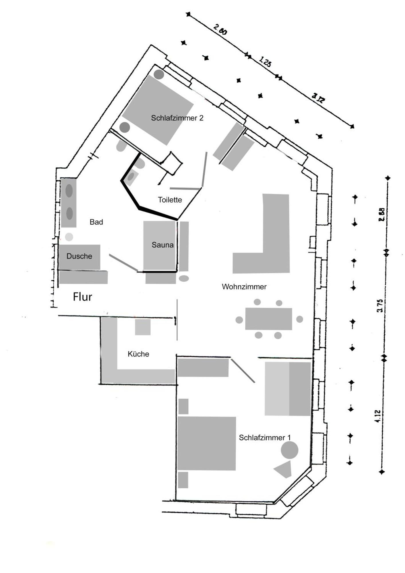 Apartment Kronprinz Zentral Mit Infrarot-Sauna Eisenach Dış mekan fotoğraf